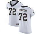New Orleans Saints #72 Terron Armstead White Vapor Untouchable Elite Player Football Jersey