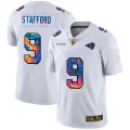 Los Angeles Rams #9 Matthew Stafford White Nike Multi-Color 2020 NFL Crucial Catch Limited NFL Jersey