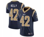 Los Angeles Rams #42 John Kelly Navy Blue Team Color Vapor Untouchable Limited Player Football Jersey