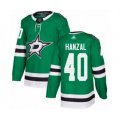 Dallas Stars #40 Martin Hanzal Authentic Green Home Hockey Jersey