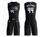 Orlando Magic #44 Jason Williams Swingman Black Basketball Suit Jersey - City Edition