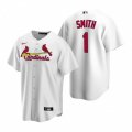 Nike St. Louis Cardinals #1 Ozzie Smith White Home Stitched Baseball Jersey