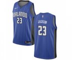 Orlando Magic #23 Justin Jackson Swingman Royal Blue Basketball Jersey - Icon Edition