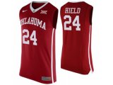 2016 Oklahoma Sooners Buddy Heild #24 Hype Elite College Basketball Jersey - Red