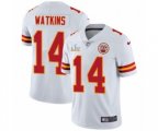 Kansas City Chiefs #14 Sammy Watkins White 2021 Super Bowl LV Jersey