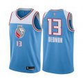 Sacramento Kings #13 Dewayne Dedmon Swingman Blue Basketball Jersey - City Edition