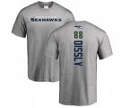 Seattle Seahawks #88 Will Dissly Ash Backer T-Shirt