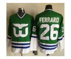 Hartford Whalers #26 Ray Ferraro Green CCM Throwback Stitched NHL Jersey