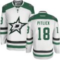 Dallas Stars #18 Tyler Pitlick Authentic White Away NHL Jersey