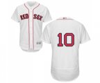 Boston Red Sox #10 David Price White Home Flex Base Authentic Collection Baseball Jersey