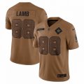 Dallas Cowboys #88 CeeDee Lamb Nike Brown 2023 Salute To Service Limited Jersey