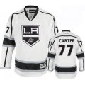 Los Angeles Kings #77 Jeff Carter Authentic White Away NHL Jersey
