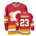 Calgary Flames #23 Sean Monahan Premier Red Third NHL Jersey