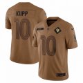 Los Angeles Rams #10 Cooper Kupp Nike Brown 2023 Salute To Service Limited Jersey