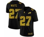 Buffalo Bills #27 Tre'Davious White Black Leopard Print Fashion Vapor Limited Football Jersey