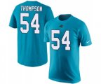Carolina Panthers #54 Shaq Thompson Blue Rush Pride Name & Number T-Shirt