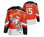 Anaheim Ducks #15 Ryan Getzlaf Red 2020-21 Reverse Retro Alternate Hockey Jersey