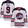 Winnipeg Jets #9 Bobby Hull Premier White 2016 Heritage Classic NHL Jersey