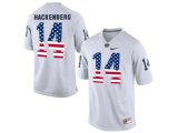 2016 US Flag Fashion Mens Penn State Nittany Lions Christian Hackenberg #14 College Football Limited Jersey - White