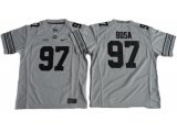 Youth Ohio State Buckeyes #97 Joey Bosa Gridion Grey II Stitched NCAA Jersey