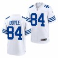 Indianapolis Colts #84 Jack Doyle Nike White Alternate Retro Vapor Limited Jersey