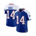 Buffalo Bills #14 Stefon Diggs Blue White 2023 F.U.S.E. Throwback Vapor Untouchable Limited Football Stitched Jersey