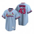 Nike St. Louis Cardinals #43 Dakota Hudson Light Blue Cooperstown Collection Road Stitched Baseball Jerseyy