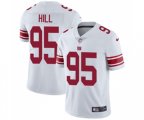 New York Giants #95 B.J. Hill White Vapor Untouchable Limited Player Football Jersey