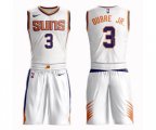 Phoenix Suns #3 Kelly Oubre Jr. Swingman White Basketball Suit Jersey - Association Edition