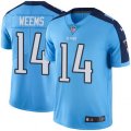 Tennessee Titans #14 Eric Weems Light Blue Team Color Vapor Untouchable Limited Player NFL Jersey