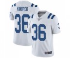 Indianapolis Colts #36 Derrick Kindred White Vapor Untouchable Limited Player Football Jersey