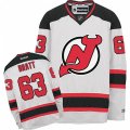 New Jersey Devils #63 Jesper Bratt Authentic White Away NHL Jersey