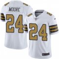 New Orleans Saints #24 Sterling Moore Limited White Rush Vapor Untouchable NFL Jersey