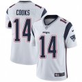 New England Patriots #14 Brandin Cooks White Vapor Untouchable Limited Player NFL Jersey