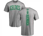 Boston Celtics #2 Red Auerbach Ash Backer T-Shirt