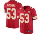 Kansas City Chiefs #53 Anthony Hitchens Red Team Color Vapor Untouchable Limited Player Football Jersey