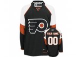 Philadelphia Flyers Customized Black third man hockey Nhl Jersey