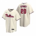 Nike Philadelphia Phillies #20 Mike Schmidt Cream Alternate Stitched Baseball Jersey