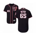 Washington Nationals #65 Raudy Read Navy Blue Alternate Flex Base Authentic Collection Baseball Player Jersey