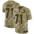 Arizona Cardinals #71 Andre Smith Limited Camo 2018 Salute to Service NFL Jersey