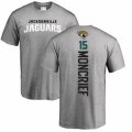 Jacksonville Jaguars #15 Donte Moncrief Ash Backer T-Shirt