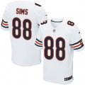 Chicago Bears #88 Dion Sims Elite White NFL Jersey
