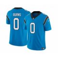 Carolina Panthers #0 Brian Burns Blue 2023 F.U.S.E. Vapor Untouchable Football Stitched Jersey