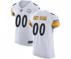 Pittsburgh Steelers Customized White Vapor Untouchable Custom Elite Football Jersey