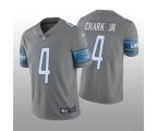 Detroit Lions #4 DJ Chark Jr. Gray Vapor Untouchable Limited Stitched Jersey