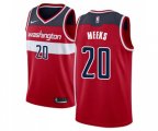 Washington Wizards #20 Jodie Meeks Swingman Red Road NBA Jersey - Icon Edition
