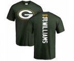 Green Bay Packers #38 Tramon Williams Green Backer T-Shirt