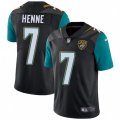 Jacksonville Jaguars #7 Chad Henne Black Alternate Vapor Untouchable Limited Player NFL Jersey