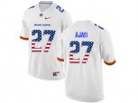 2016 US Flag Fashion Men's Boise State Broncos Jay Ajayi #27 College Football Jerseys - White