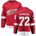 Detroit Red Wings #72 Andreas Athanasiou Fanatics Branded Red Home Breakaway NHL Jersey